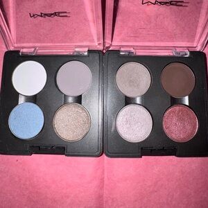 MAC M.A.C. Cosmetics Makeup Eyeshadow Palettes Lot of 2 Take Wing - Pls. Read